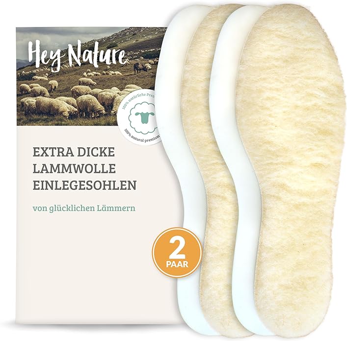 Lammwolle Einlagen Sicherheitsschuhe