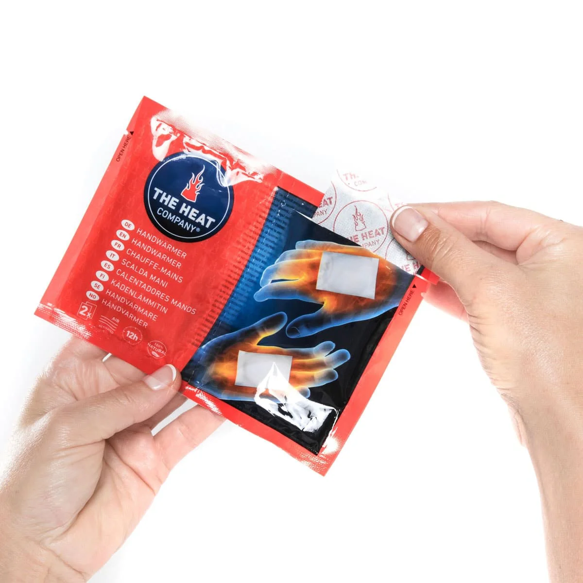 Selbsterwärmende Handwärmer-Pads